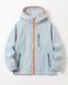 Дитяча вітрозахисна куртка-вітрівка Nordvik kids Aero-Shell з капюшоном Light Blue, 130