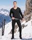 Мужское бесшовное термобелье Nordvik ThermoShield Pro с технологией Dralon, кашемировым протеином и 7A антибактериальной защитой Black, XL