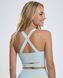 Женский спортивный топ Nordvik Ice-Breeze: Fixed Cup & Cross-Back Light Blue