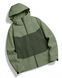 Мужская водоотталкивающая и ветрозащитная куртка Nordvik Explore Aero-Shield Softshell с отстегивающимся капюшоном Green, 2XL