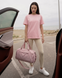 Влагозащитная спортивная сумка для фитнеса с отделением для обуви Nordvik UrbanX Active Pink
