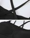 Жіночий топ-бра cross-border Nordvik Luxe-Support: Premium Thin Strap Black, M