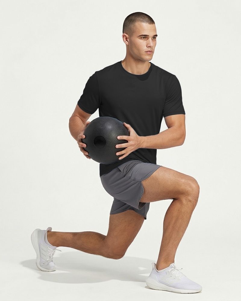 Мужская спортивная футболка Nordvik Active-Stretch Pro: Воздухопроницаемая ткань Quick-Dry с эффектом высокой эластичности Black