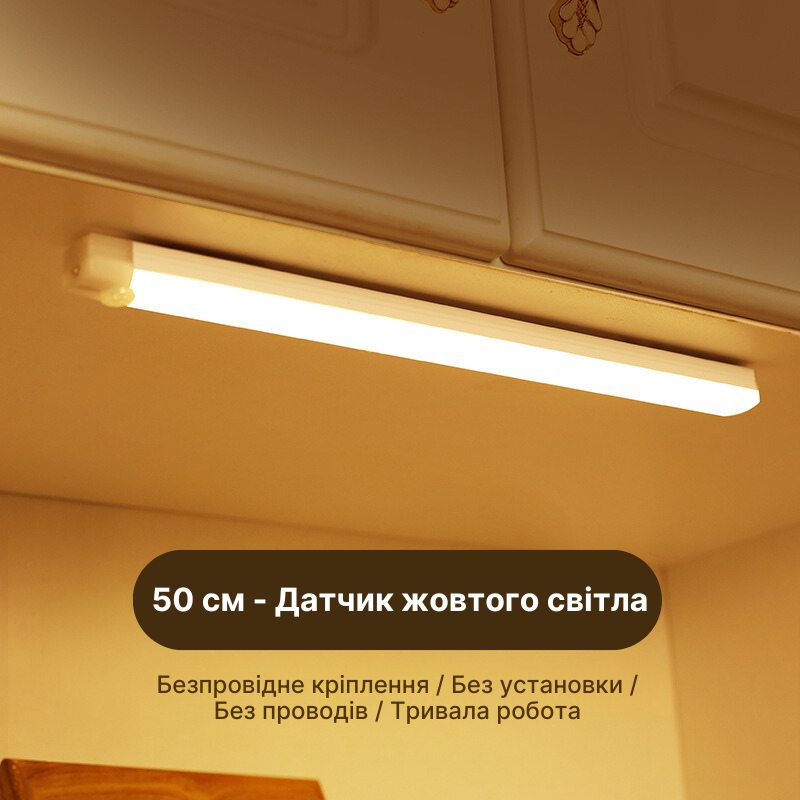 Світильник бездротовий із датчиком руху PowerMe SenseBright