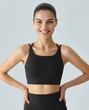 Жіночий топ-бра cross-border Nordvik Luxe-Support: Premium Thin Strap Black