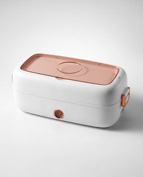 Ланч-бокс з підігрівом Weizer ThermoPro Elite (WZR-4280) White-Gold