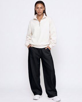 Широкие женские штаны LAREN Signature Silhouette Curved Fit с эффектом коррекции фигуры Black, S