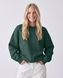 Женский премиальный утепленный свитшот Nordvik Fleece-Core Crewneck на флисе Green, L