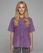 Футболка унисекс Oversize Boxy Fit Nordvik Urban Shadow: Stone-Wash Purple, S