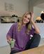 Футболка унисекс Oversize Boxy Fit Nordvik Urban Shadow: Stone-Wash Purple, S