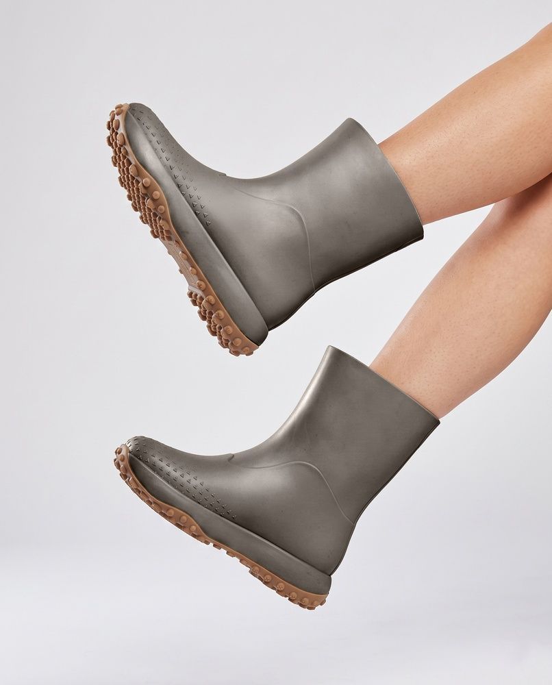 Жіночі гумові чоботи Nordvik Aqua-Guard Tech Boots - зносостійкі з антиковзною потовщеною підошвою Brown, 37