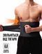 Спортивный пояс-корсет для поддержки спины и фитнеса с двойной фиксацией Nordvik LumbarPro Black, L
