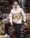 Мужская водоотталкивающая и ветрозащитная куртка Nordvik Explore Aero-Shield Softshell с отстегивающимся капюшоном Beige, 2XL