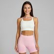Женские фитнес-шорты Nordvik AuraStride Peach-Sculpt: Моделирующий 3D эффект Scrunch-Lift и Naked Feel Pink