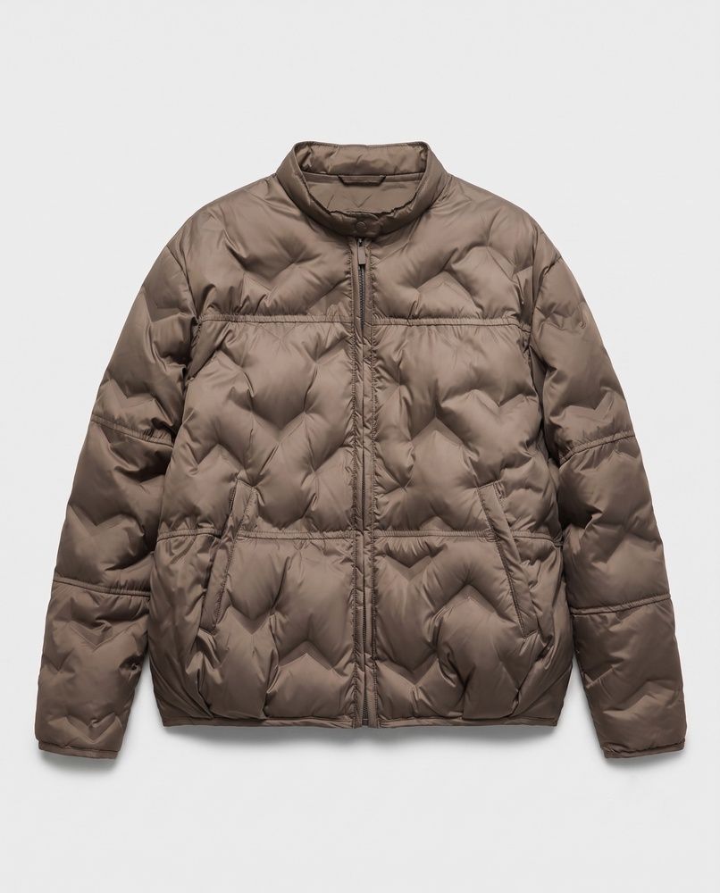 Женская демисезонная куртка LAREN UrbanShield Padded Zip Jacket Brown, M