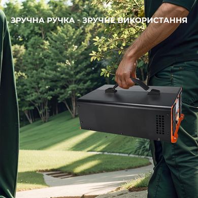 Інвертор PowerMe 2600W чиста синусоїда напруга 12V на 220V (PWM-IPS2600)