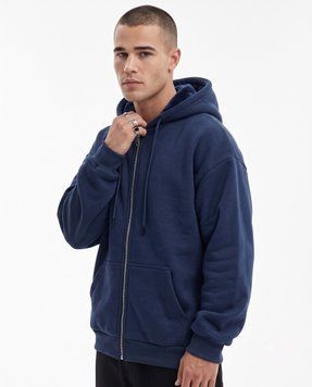 Мужское утепленное худи на молнии Nordvik Arctic Thermal Zip-Hoodie с технологией Silver Fox Velvet Navy, L