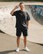 Мужской комплект Oversize Nordvik Stone Wash: Heavy Cotton & Relaxed Fit Black
