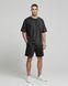 Мужской комплект Oversize Nordvik Stone Wash: Heavy Cotton & Relaxed Fit Black