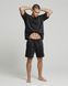 Мужской комплект Oversize Nordvik Stone Wash: Heavy Cotton & Relaxed Fit Black