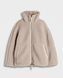 Женская куртка тедди LAREN TeddyLuxe Oversized Sherpa Brown, S