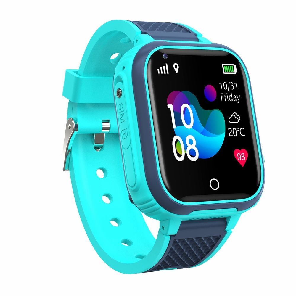 Умные смарт часы PowerMe PowerWatch 7 Kiddy series 4G + GPS Green