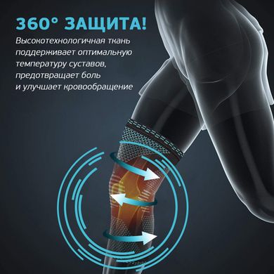 Компрессионный коленный бандаж Weizer Knee Compression Sleeve