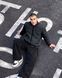 Чоловічий термоактивний бомбер LAREN Metro-Tech Thermal Bomber утеплений та дихаючий Black, 2XL