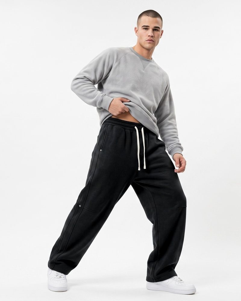 Чоловічі штани LAREN Thermo-Curve Banana Pants зі збереженням тепла та захистом від зминання Black, XXL