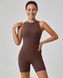 Жіночий компресійний комбінезон Nordvik Sculpt-X Pro: Моделюючий силует Second-Skin та Naked Feel Brown