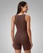 Жіночий компресійний комбінезон Nordvik Sculpt-X Pro: Моделюючий силует Second-Skin та Naked Feel Brown, M/6