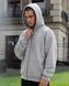 Чоловіче утеплене худі на блискавці Nordvik Arctic Thermal Zip-Hoodie з технологією Silver Fox Velvet Grey, L