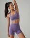 Женские короткие велосипедки Nordvik Motion Shorts Northern Berry с высокой посадкой и широким утягивающим поясом в рубчик, L