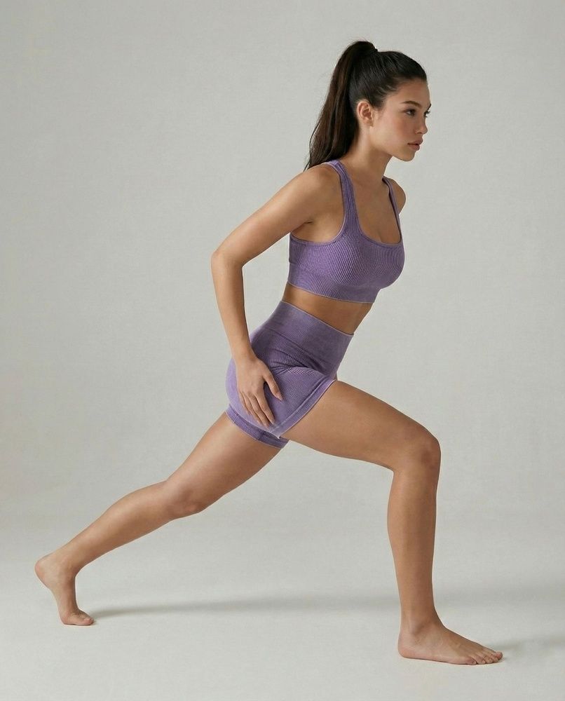 Женские короткие велосипедки Nordvik Motion Shorts Northern Berry с высокой посадкой и широким утягивающим поясом в рубчик, L