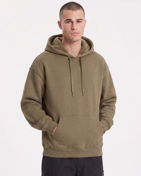 Премиальное мужское утепленное худи на флисе Nordvik Thermal Shield Hoodie Khaki, L
