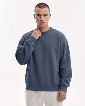 Чоловічий утеплений оверсайз світшот Nordvik Ultra-Soft Precision Sweatshirt Navy, L