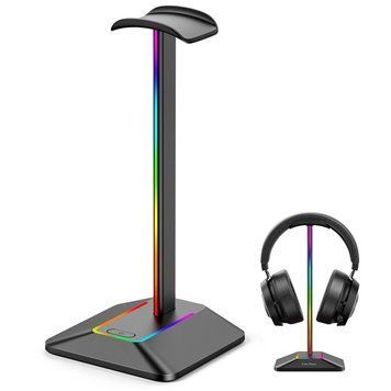Підставка для навушників PowerMe Headset Stand RGB LED із USB хабом (PWM-HSZ8)