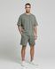Чоловічий комплект Oversize Nordvik Stone Wash: Heavy Cotton & Relaxed Fit Green