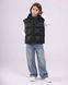 Дитячий утеплений жилет LAREN kids Urban Shield з капюшоном Weather-Guard Black, 130