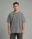 Футболка унісекс Oversize Boxy Fit Nordvik Urban Shadow: Stone-Wash Grey