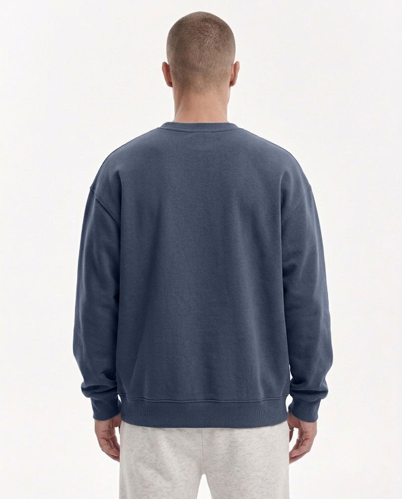 Чоловічий утеплений оверсайз світшот Nordvik Ultra-Soft Precision Sweatshirt Navy, L