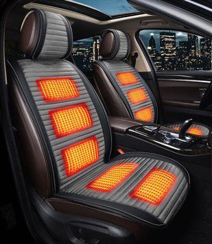 Накидки для сидений с подогревом SWAGEN Luxury WarmUP Grey
