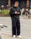 Чоловіче худі вільного крою LAREN Vintage Wash Oversized Hoodie Black, M