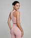 Женские леггинсы с высокой талией Nordvik Body-Sculpt: Premium Naked Feel быстросохнущие с моделирующим эффектом Pink, L