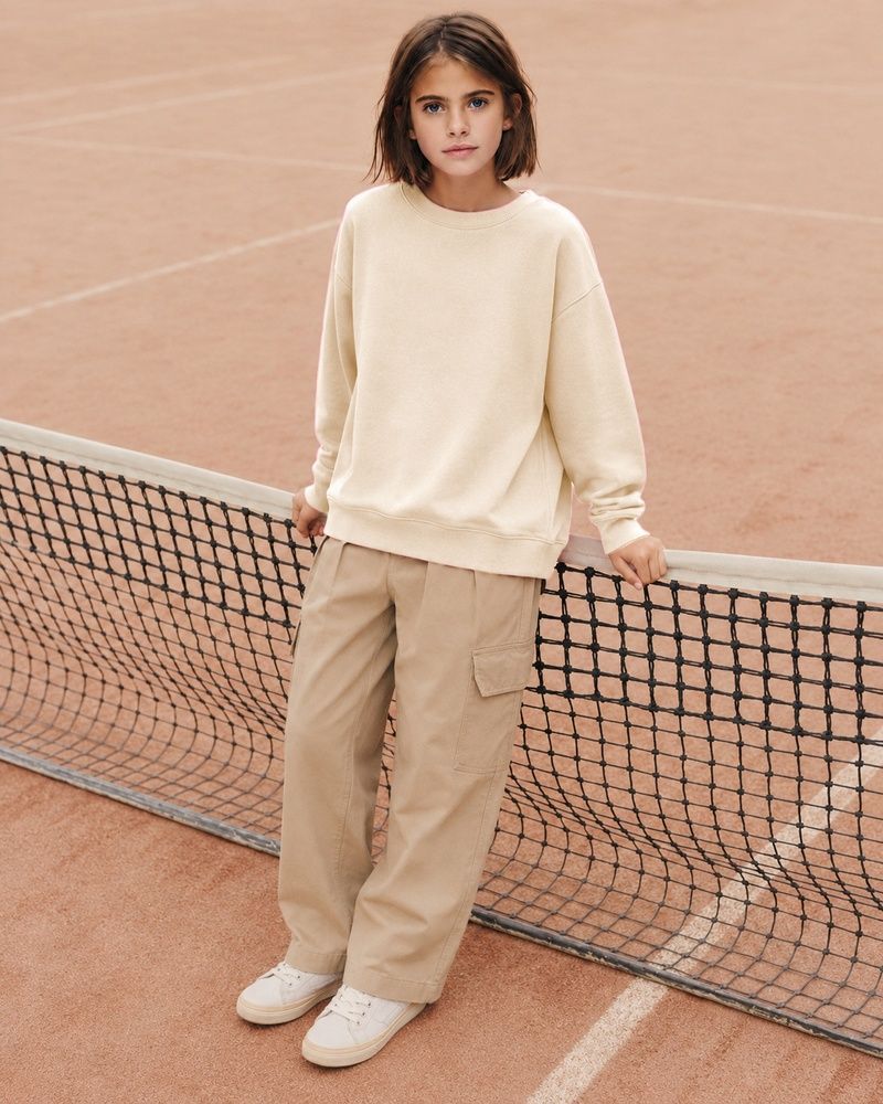 Детский свитшот Nordvik kids Urban Essential из натурального хлопка 280g Beige, 120