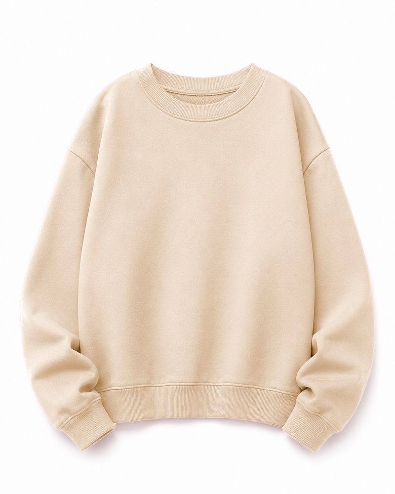 Детский свитшот Nordvik kids Urban Essential из натурального хлопка 280g Beige, 120